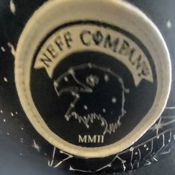 Neff Company Constellation Design Men's Flat Bill Snapback Hat - Picture 2 of 5